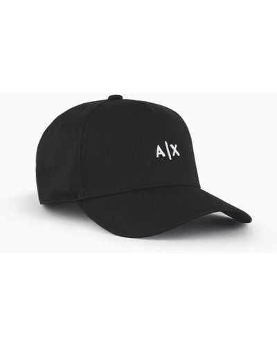 Armani Exchange Armani Exchange - Mini Logo Baseball Cap - Black