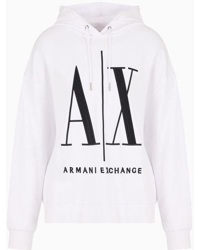 Armani Exchange Hoodie - White