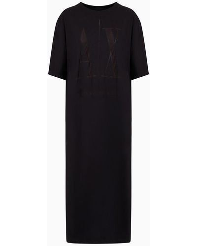 Armani Exchange Longue Robe - Noir