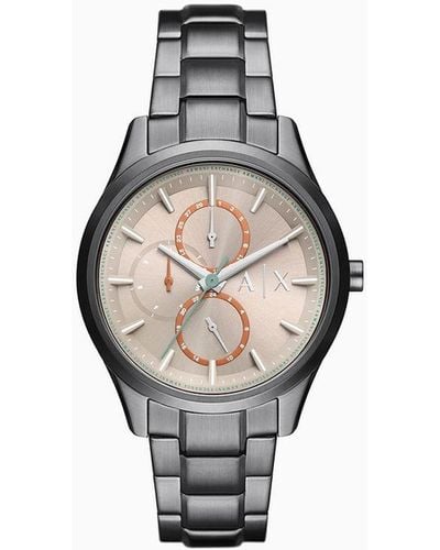 Armani Exchange Uhrenstahlarmbänder - Weiß