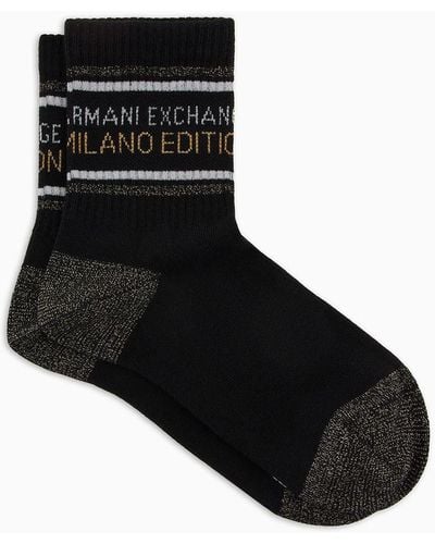Armani Exchange Socks - Black
