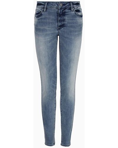 Armani Exchange Jeans Super Skinny - Bleu