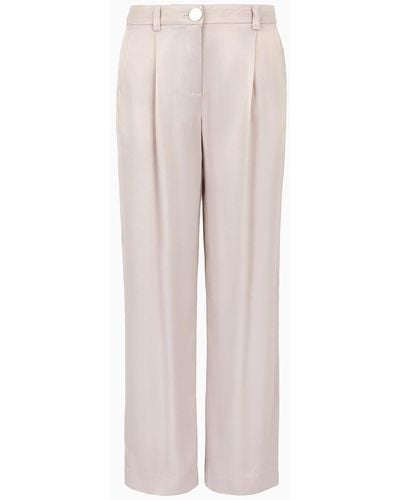 Armani Exchange Pantalons Classiques - Blanc