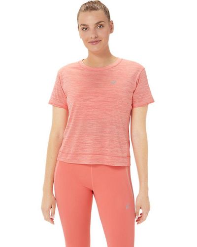 Asics Race Crop Top - Pink