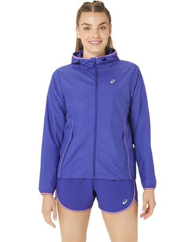Asics Icon Light Packable Jacket - Blue