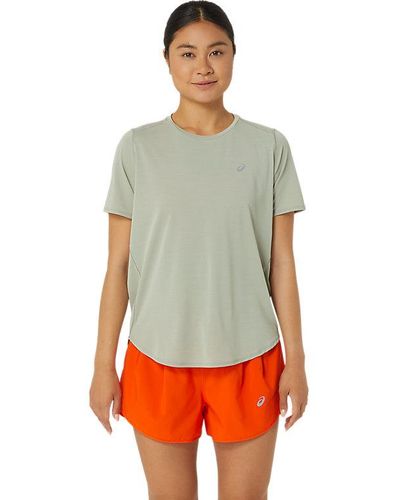 Asics Road Ss Top - Red