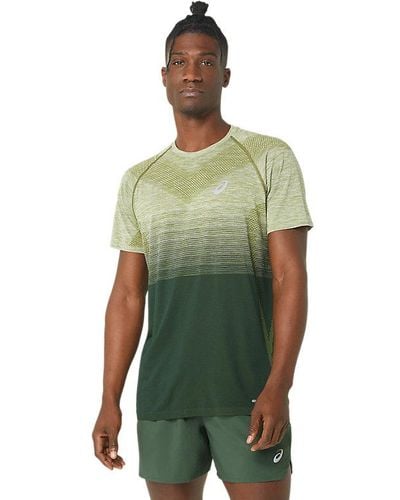 Asics Seamless Ss Top - Grün