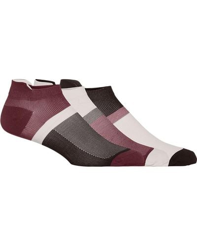Asics 3ppk Color Block Ankle Sock - Meerkleurig