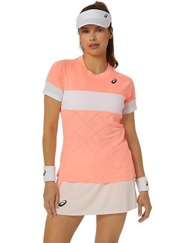 Asics WOMEN GAME SS TOP - Schwarz