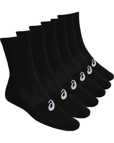 Asics 6ppk Crew Sock - Zwart
