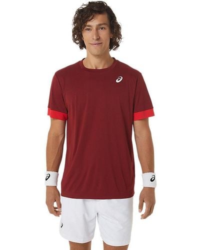 Asics Court Ss Top - Rood