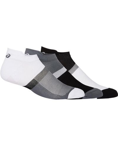 Asics 3ppk Colour Block Ankle Sock - Black