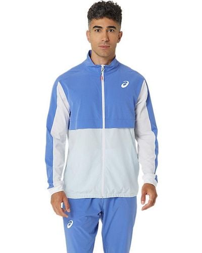 Asics Match Jacket - Blauw