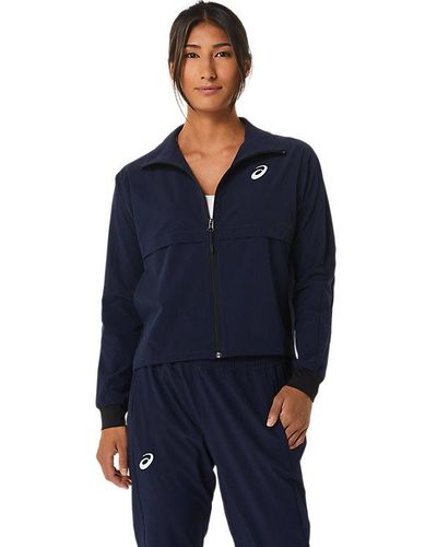 Asics Women Match Jacket - Blue