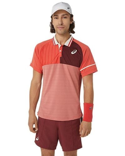 Asics Match Polo-Shirt - Rot