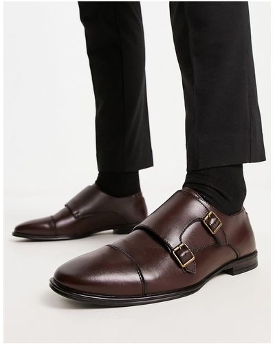 New Look Chaussures à boucles - marron foncé - Noir