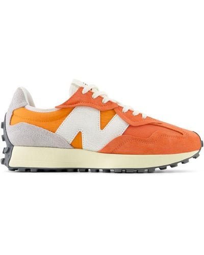 New Balance 327 Trainers - Orange
