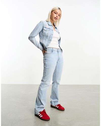 Collusion X008 - jeans a zampa chiaro - Blu