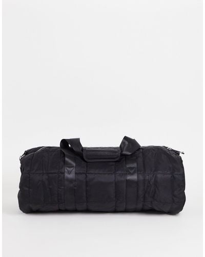 ASOS Holdall With Quilting - Black