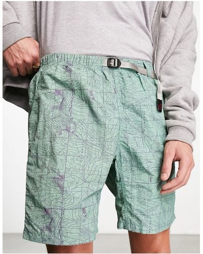 Gramicci Nylon Alpine Packable Shorts - Green