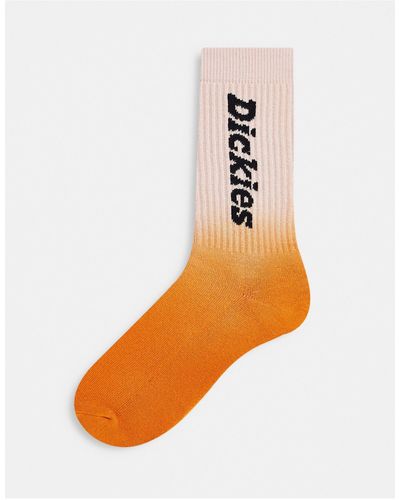 Dickies Seatac - chaussettes effet tie-dye - orange - Multicolore