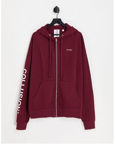 Collusion Hoodie - Rood