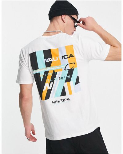 Nautica – galapagos – t-shirt - Weiß