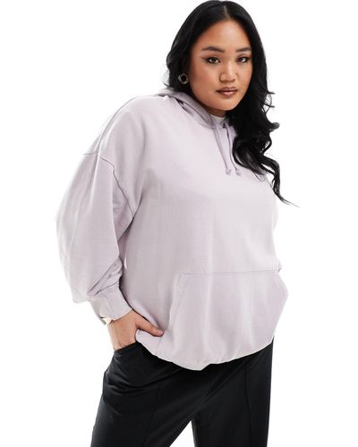 ASOS Asos Design Curve Oversized Hoodie - White