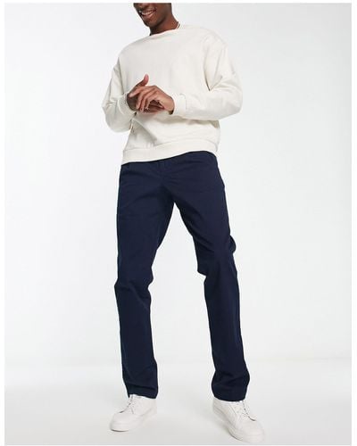 Lacoste Pleated Chinos - Blue