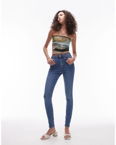 TOPSHOP Jamie Jeans - Blue