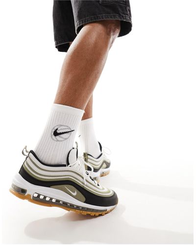Nike Air max 97 - sneakers color pietra e nere - Bianco