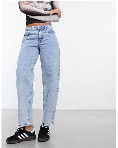ONLY Collette Low Waisted Straight Leg Jeans - Blue