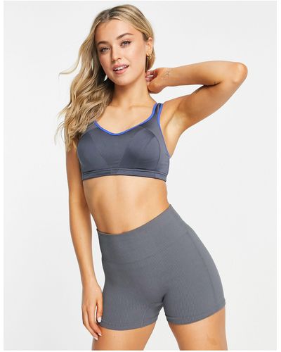 Shock Absorber Active Multi Extreme High Support Sports Bra - Grey