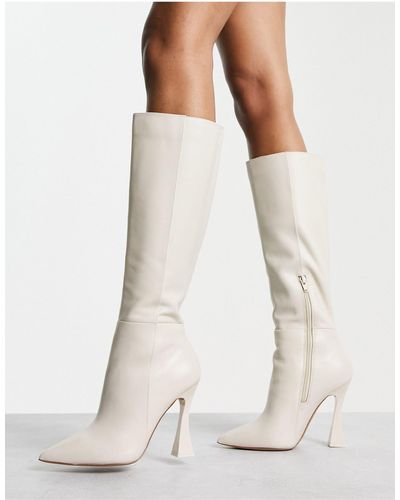 ALDO Vonteese Knee High Boots - White