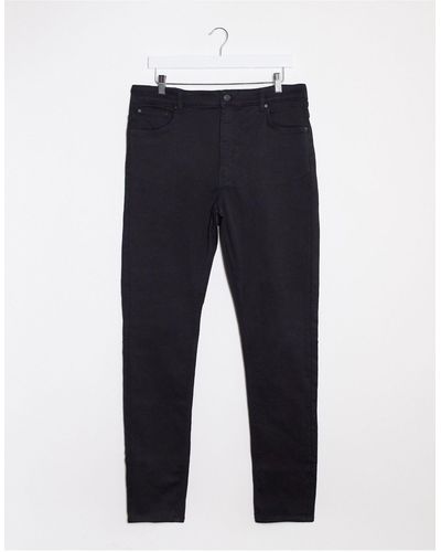 Weekday Body - Skinny Jeans Met Hoge Taille - Zwart