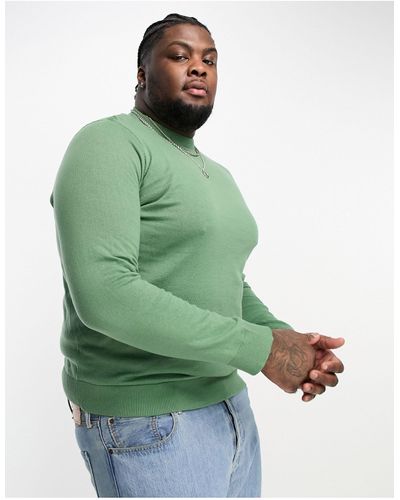 Threadbare Plus - maglione girocollo - Verde
