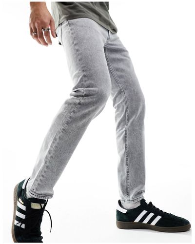 Lee Jeans Rider - jean slim - délavé - Blanc