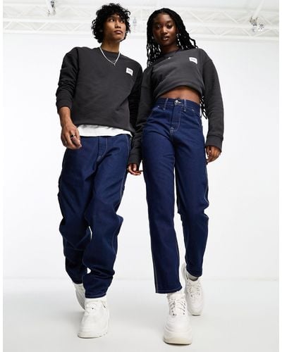 Lee Jeans Workwear capsule - pantaloni comodi - Blu