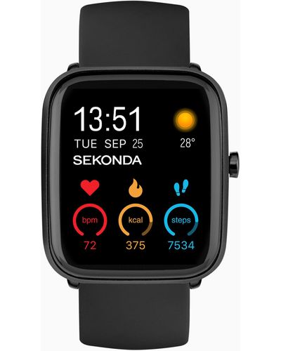 Sekonda Motion Plus Unisex Smartwatch Watch - Black