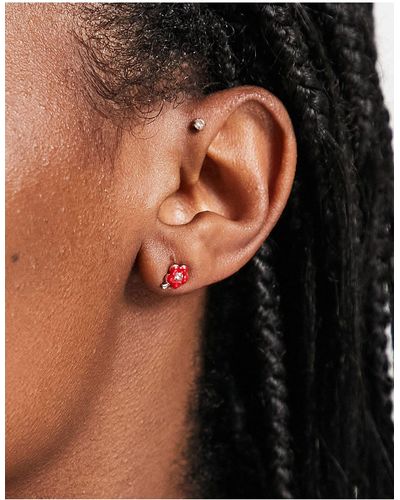 Pieces Boucles d'oreilles en forme - Rose