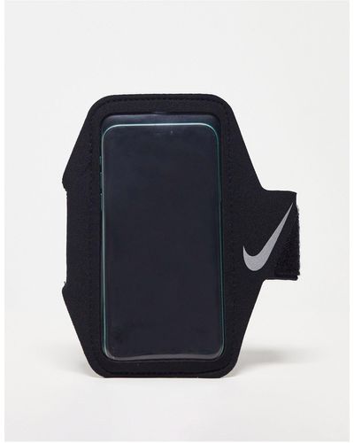 Nike Running plus – schmale smartphone-armmanschette - Blau