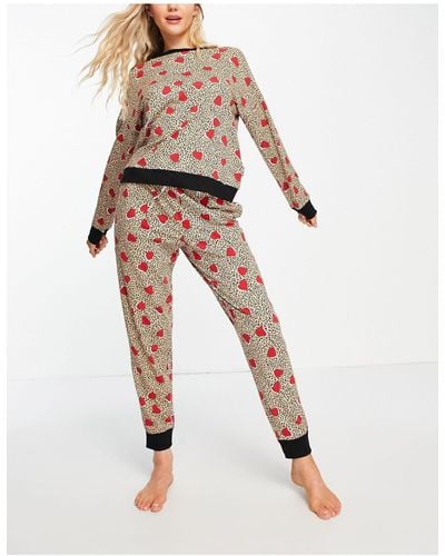 DKNY Pyjamaset Met joggers - Wit