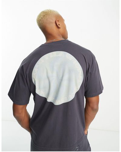 Fila Haze - Oversized T-shirt Met Print Op - Blauw