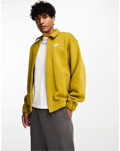 Nike Club Harrington Jacket - Yellow