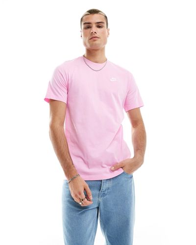 Nike – club – unisex – t-shirt - Pink