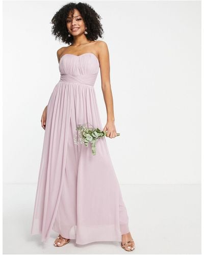 Lipsy Bridesmaid Multiway Maxi Dress - Pink