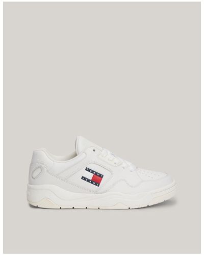 Tommy Hilfiger Basketball Trainers - White