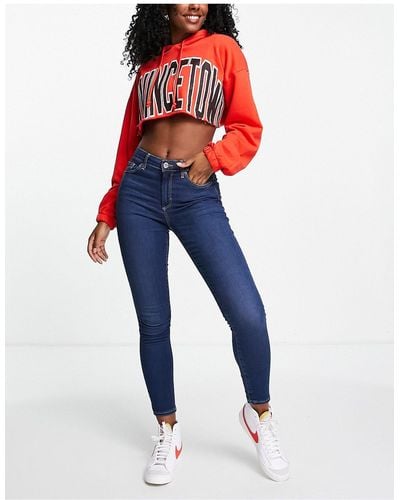 TOPSHOP Leigh Jeans for Women - Up to 40% off | Lyst UK