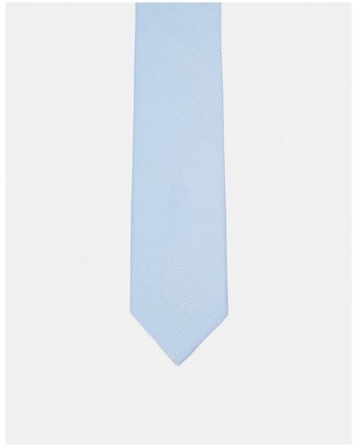 ASOS Cravatta sottile pastello - Blu
