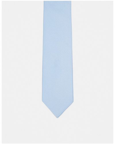 ASOS – schmale krawatte - Blau